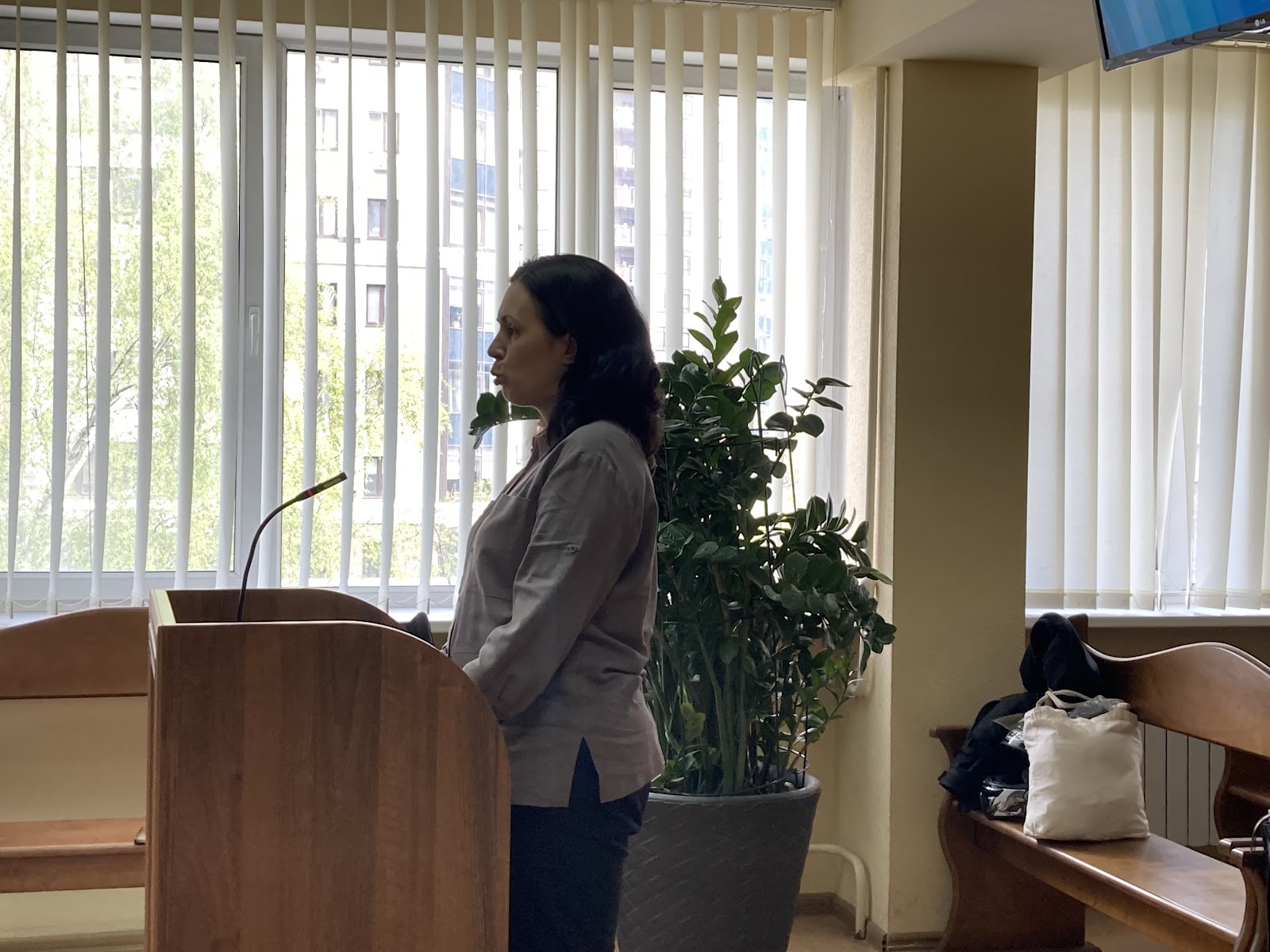 Потерпіла на Майдані медійниця вимагає 7 років тюрми для беркутівця Марчука Потерпіла на Майдані медійниця вимагає 7 років тюрми для беркутівця Марчука